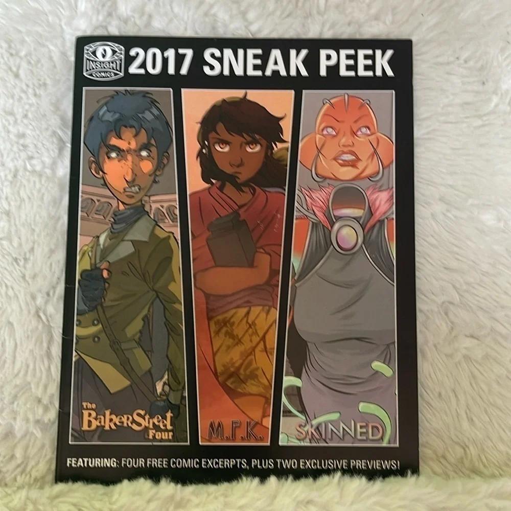 Insight comics 2017 sneak peek featuring 4 free comics excerpts plus 2 exclusive